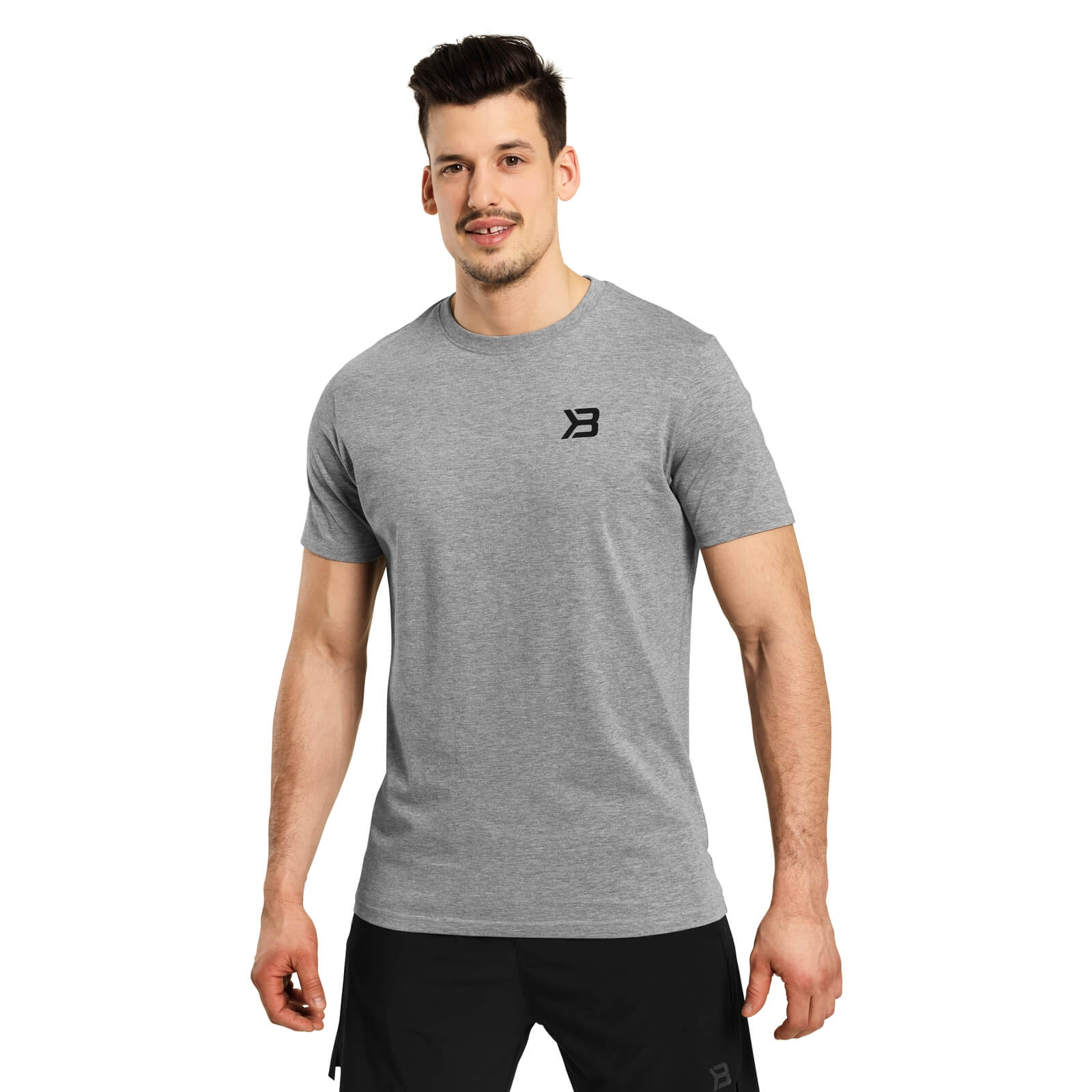 Kolla in Essential Tee, grey melange, Better Bodies hos SportGymButiken.se