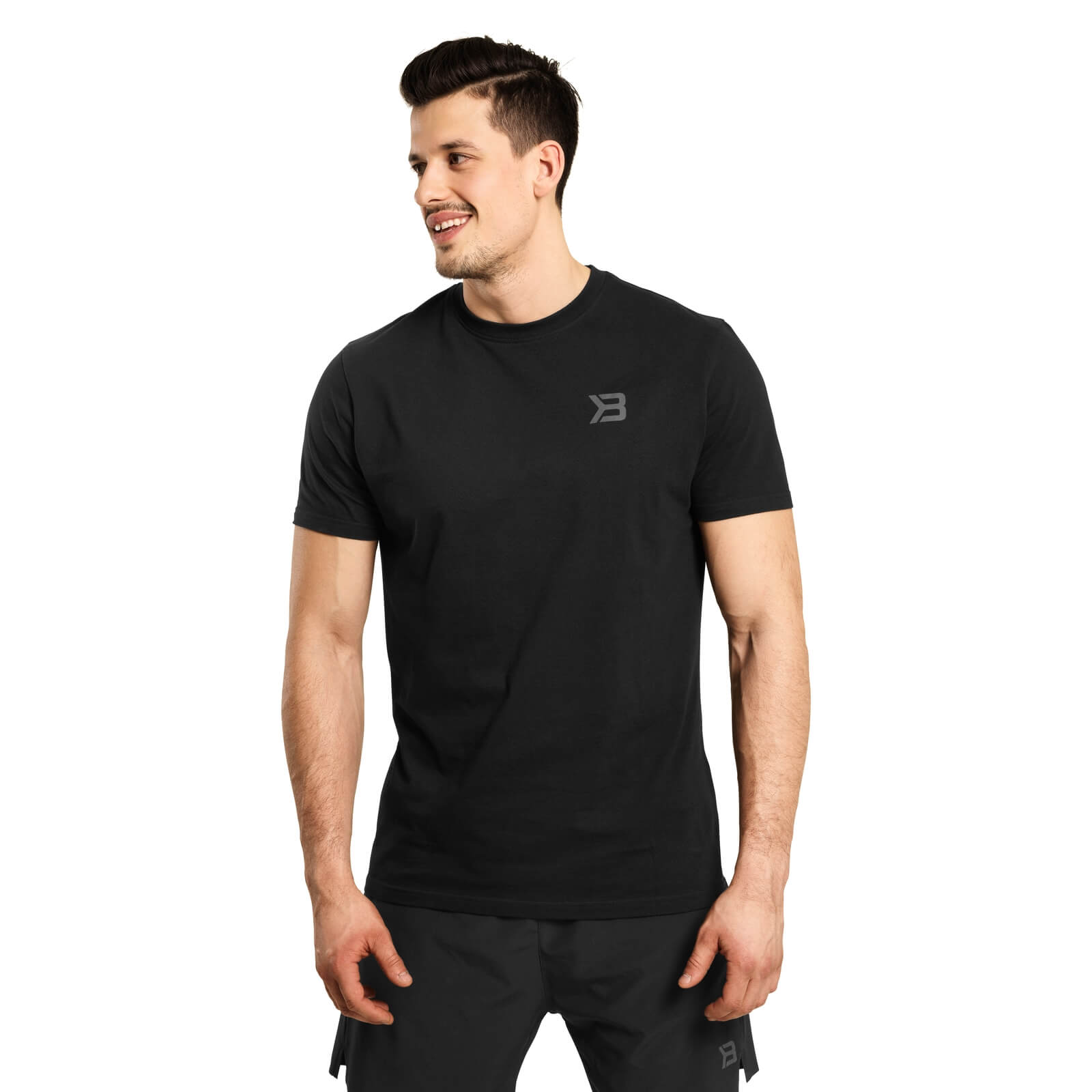 Kolla in Essential Tee, wash black, Better Bodies hos SportGymButiken.se