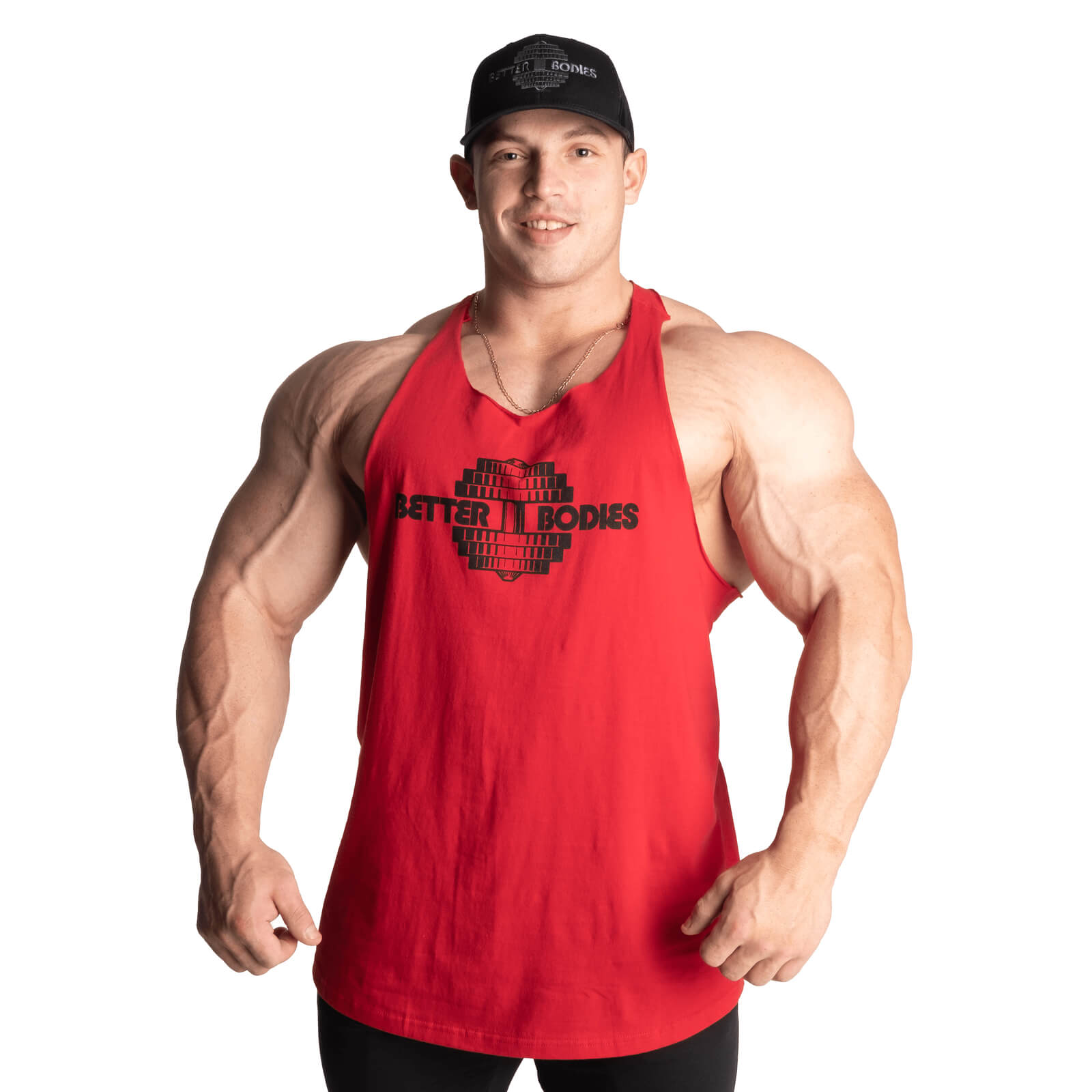 Kolla in Team BB Stringer V2, chili red, Better Bodies hos SportGymButiken.se