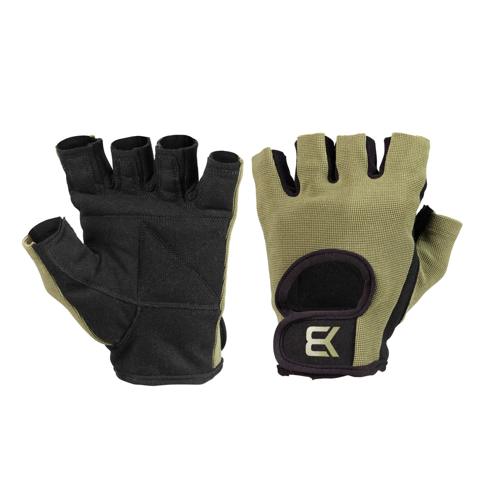 Kolla in Basic Gym Gloves, khaki green, Better Bodies hos SportGymButiken.se