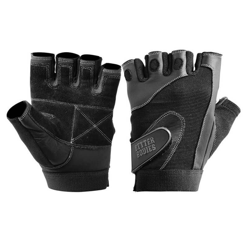 Kolla in Pro Lifting Gloves, black, Better Bodies hos SportGymButiken.se