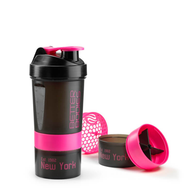 Kolla in BB Pro Shaker 600, black/pink, Better Bodies hos SportGymButiken.se