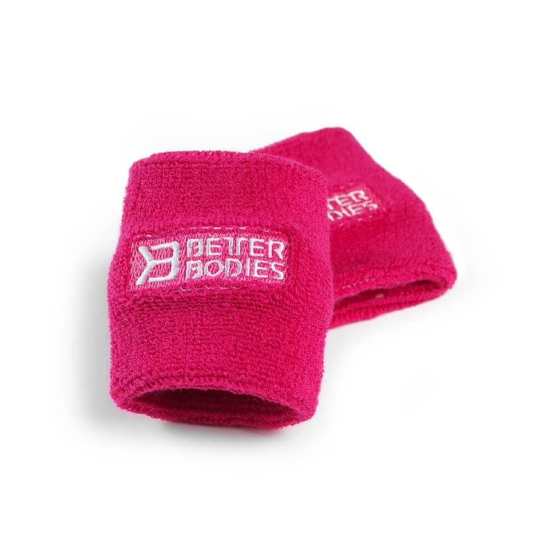 Kolla in BB Wristband, hot pink, Better Bodies hos SportGymButiken.se