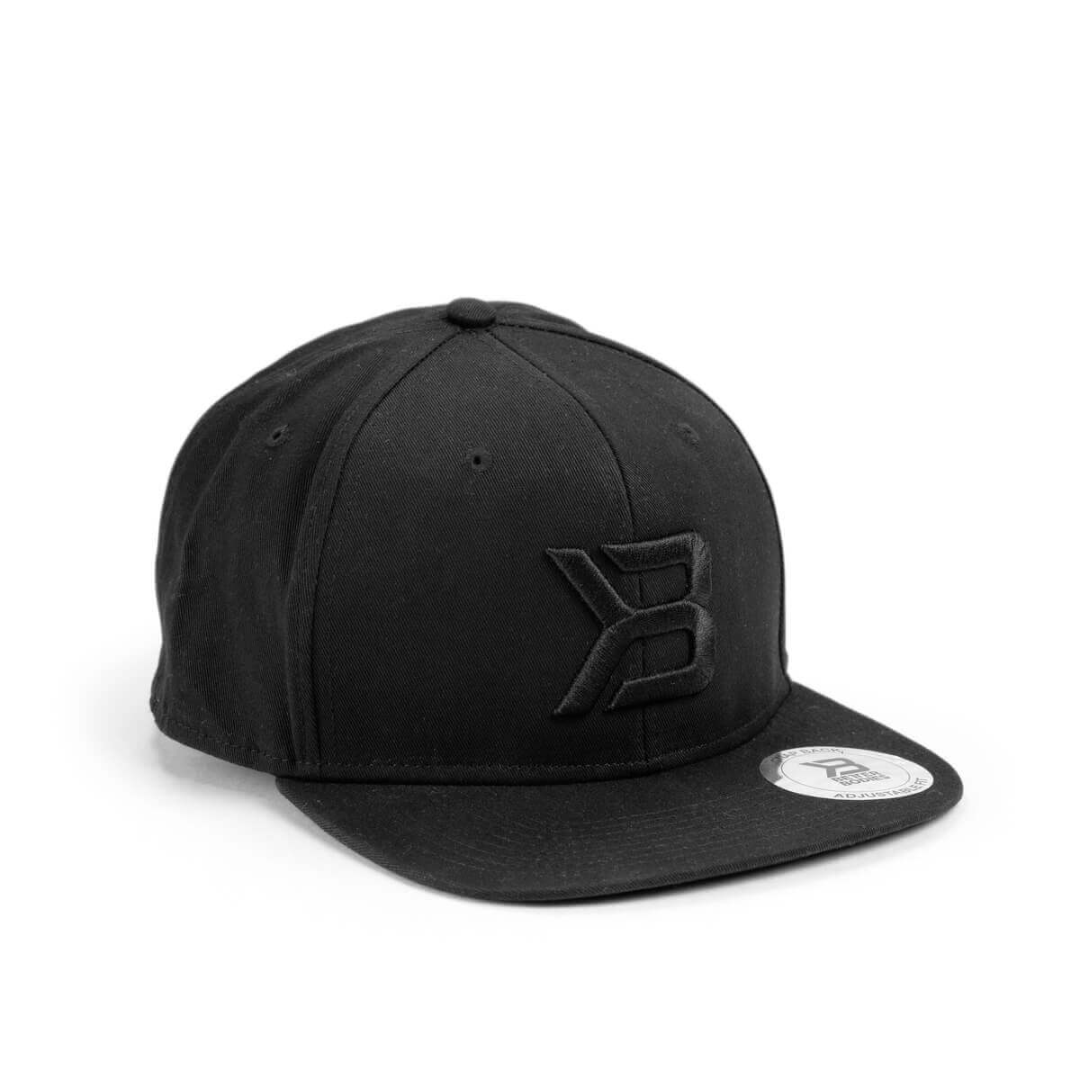 Kolla in Twill Flat Bill Cap, black, Better Bodies hos SportGymButiken.se