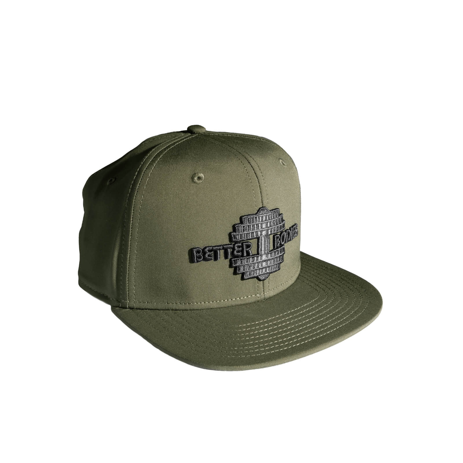 Flatbill Cap, washed green, Better Bodies