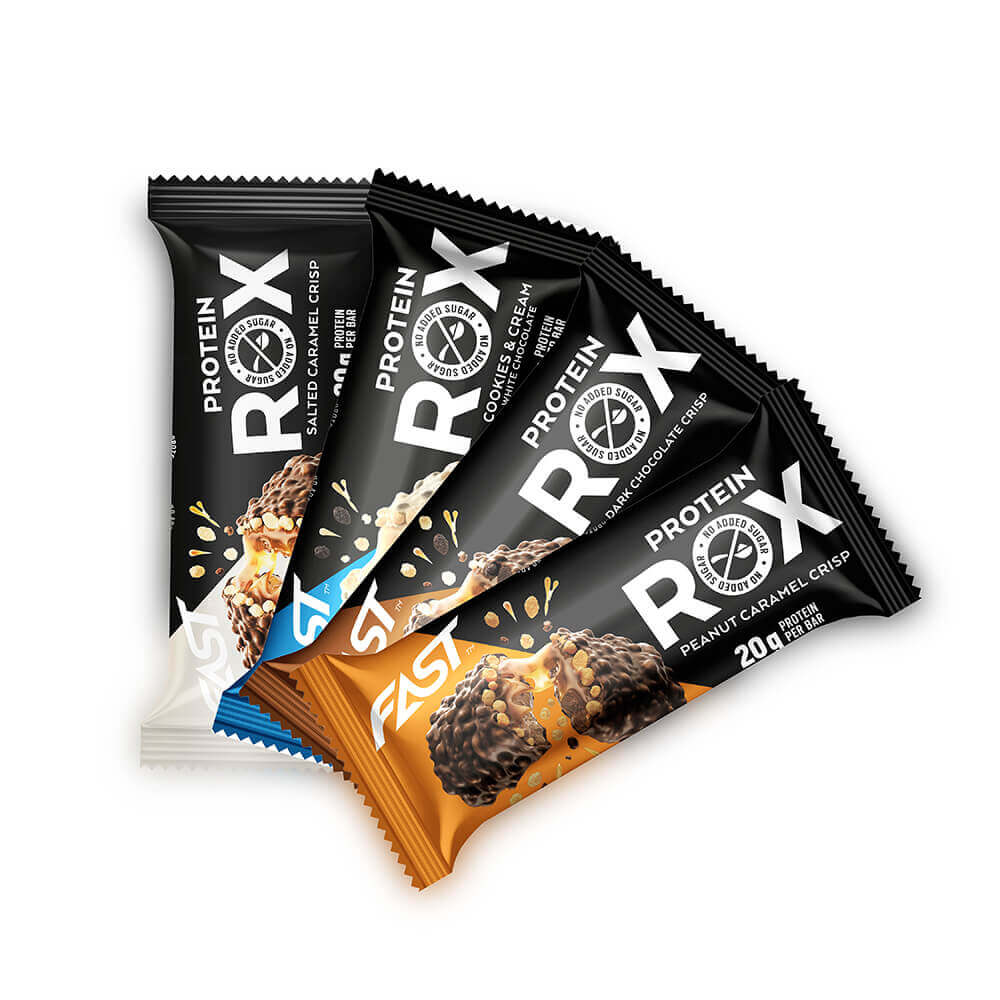 Kolla in FAST ROX Proteinbar, 55 g, FAST hos SportGymButiken.se