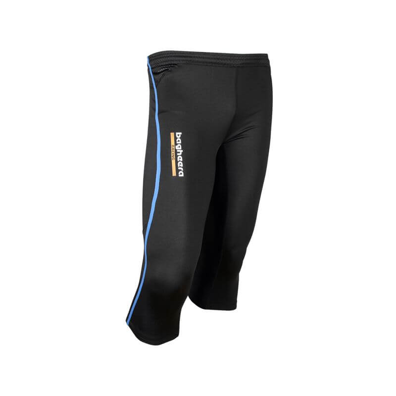 Kolla in Race Tights Knee Men, black/royal, Bagheera hos SportGymButiken.se