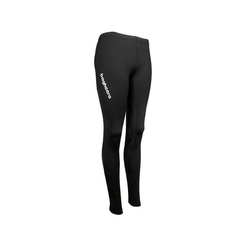 Kolla in Tights Long Zip Women, black, Bagheera hos SportGymButiken.se