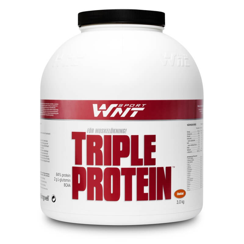 Kolla in Triple Protein, WNT, 3 kg hos SportGymButiken.se