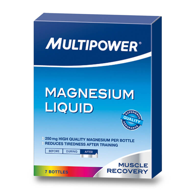 Kolla in Magnesium Liquid,  7 x 25 ml, Multipower hos SportGymButiken.se