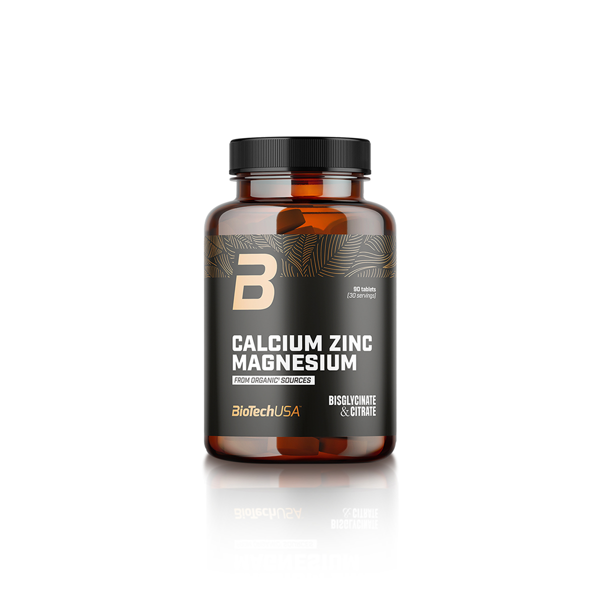 Kolla in Calcium Zinc Magnesium, 100 tabletter, BioTech USA hos SportGymButiken.