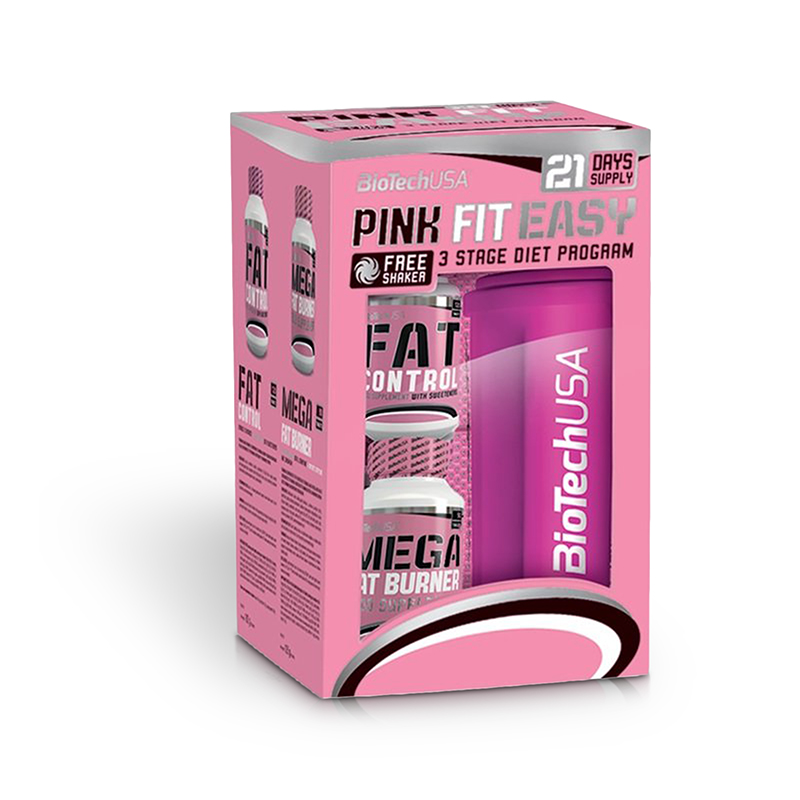 Kolla in Pink Fit Easy Kit, BioTech USA hos SportGymButiken.se
