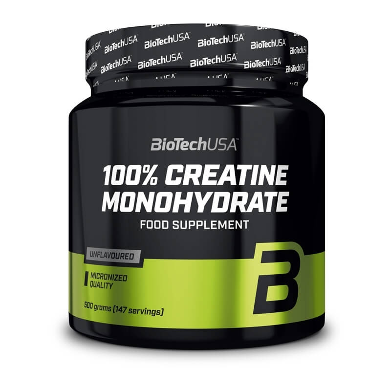 Kolla in Creatine Monohydrate, 500g, BioTech USA hos SportGymButiken.se