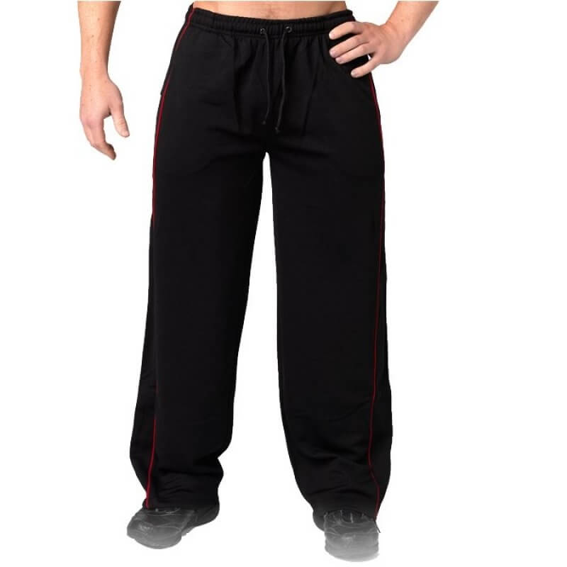 Comfy Mesh Pant, svart/röd, Dcore