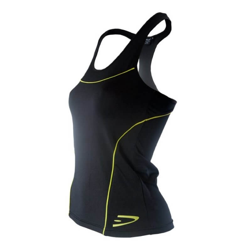 Shape Tank, svart/lime, Dcore