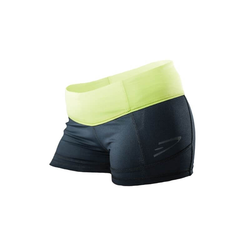 FT Athletic Shorts, lime/svart, Dcore