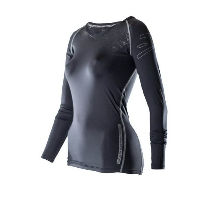 Kolla in FT Compression Rashguard Women, svart, Dcore hos SportGymButiken.se