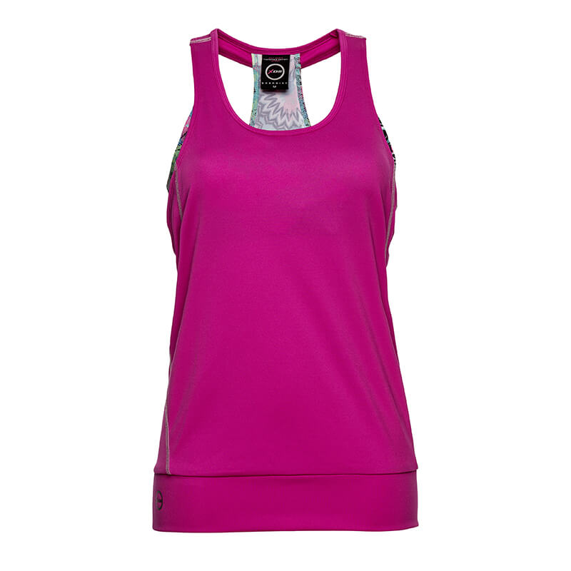 Free Long Tank, knockout pink, Daily Sports