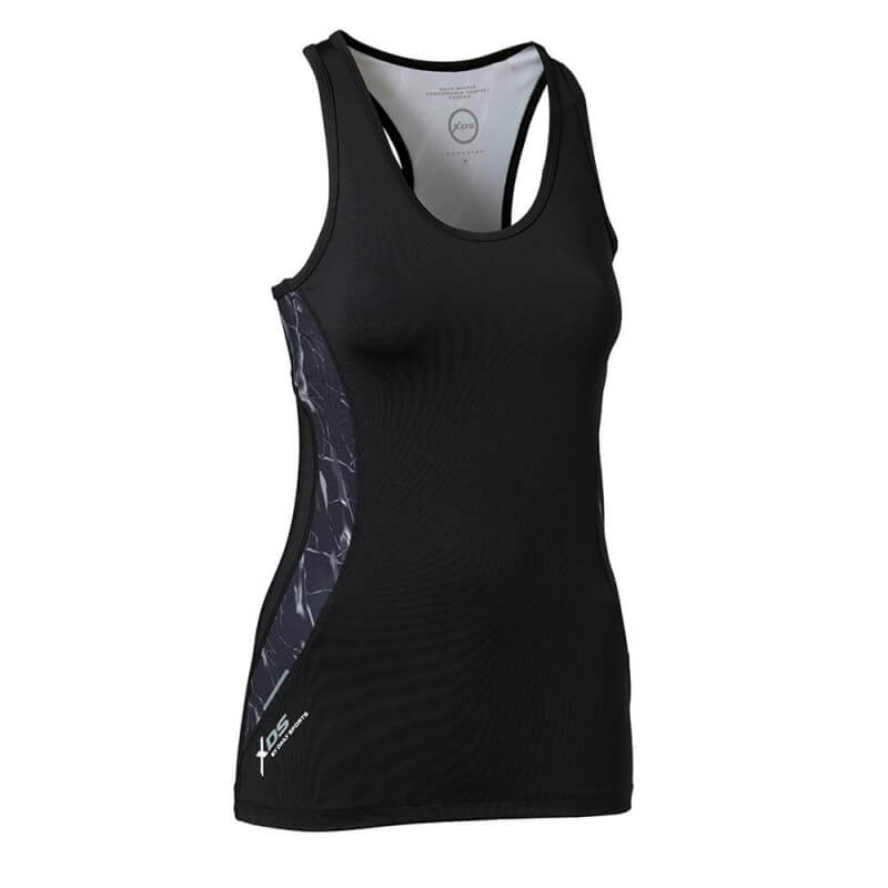 Kolla in Marble Tank, black, Daily Sports hos SportGymButiken.se