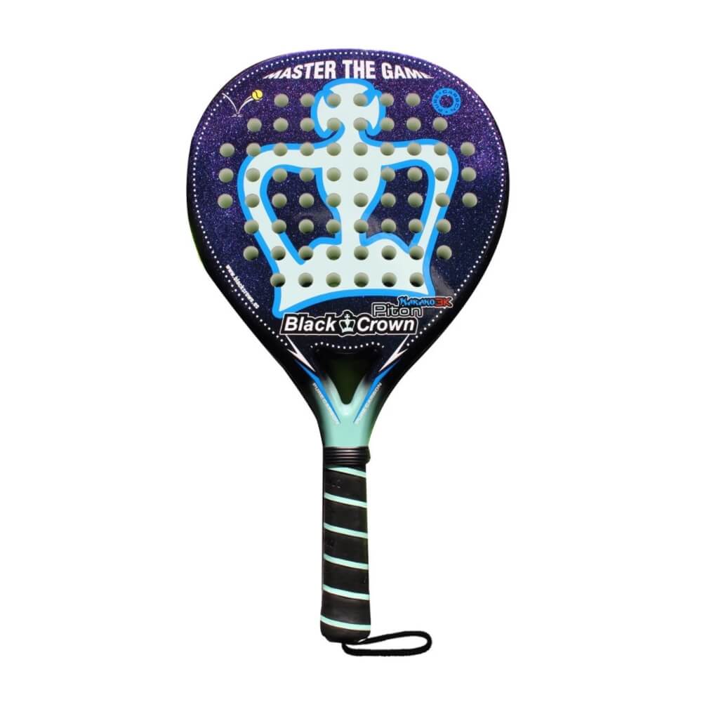 Padelracket Piton Nakano 3K, blue, Black Crown