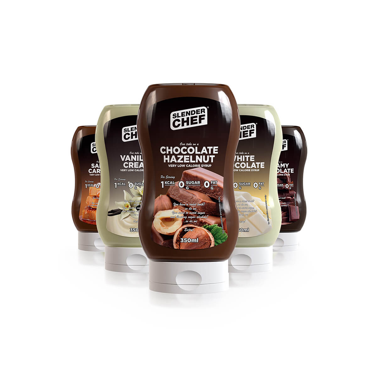 Lågkalori Dessertsåser, 350 ml, Slender Chef