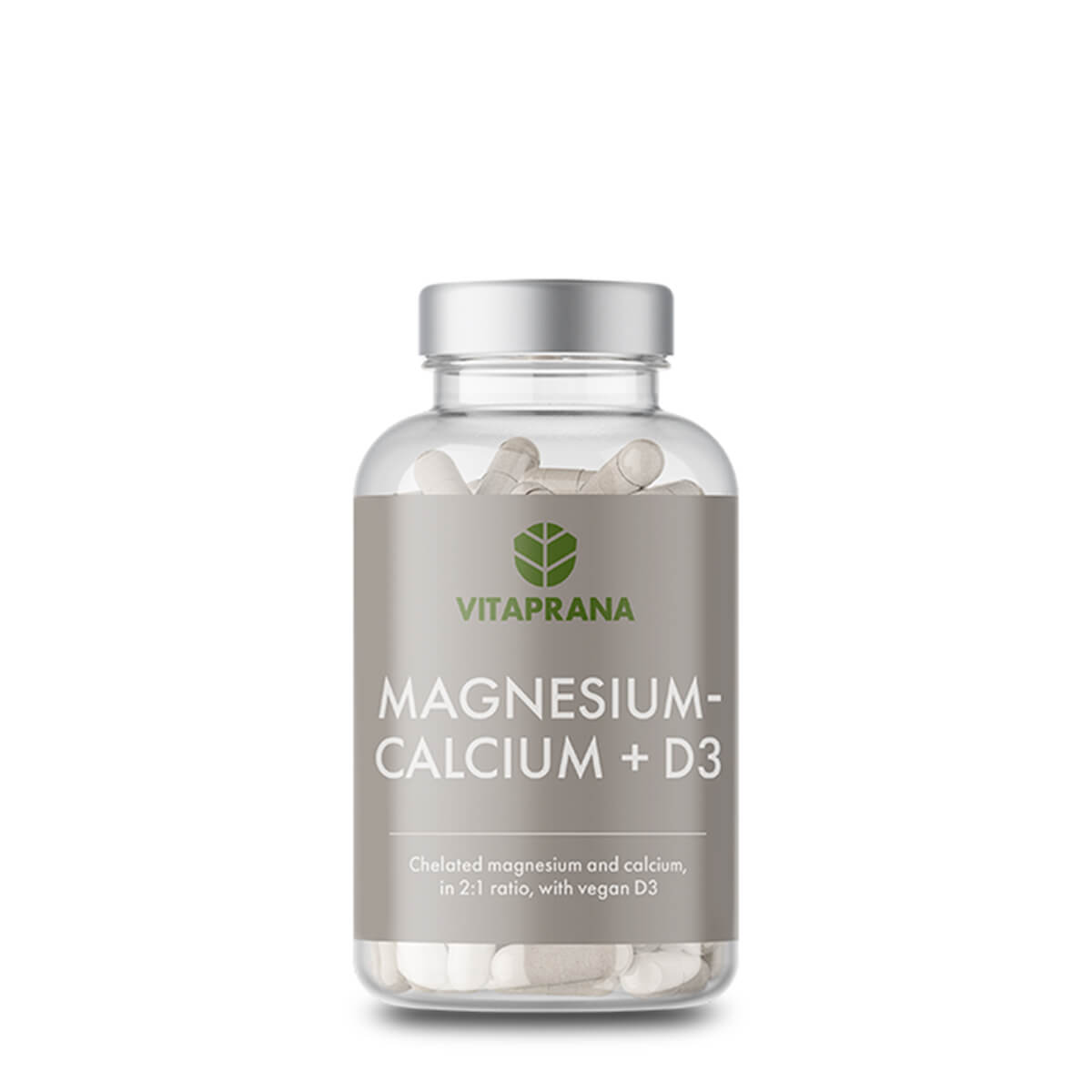 Magnesium-Calcium + D3 (Vegan), 100 caps