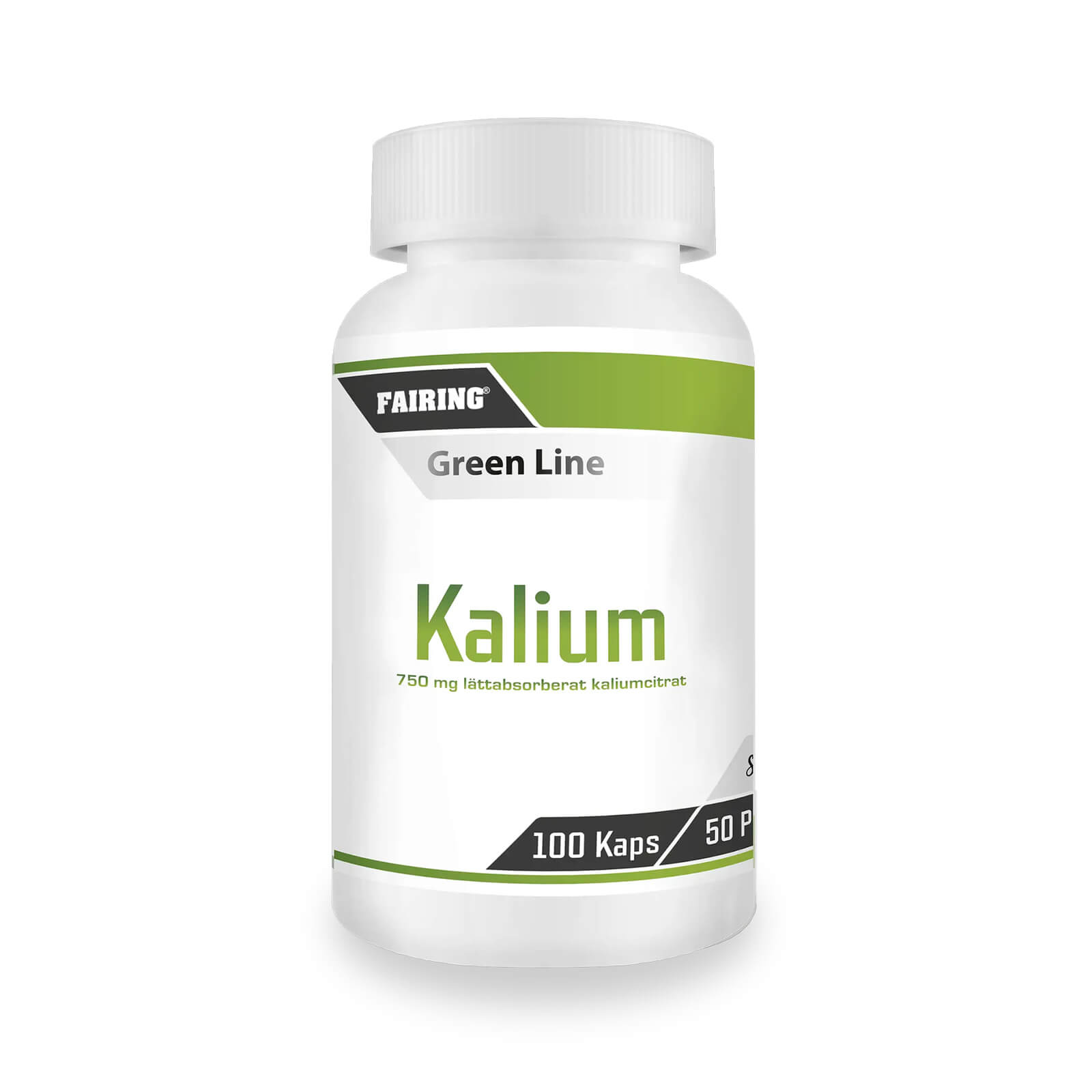 Kolla in Kalium, 100 kapslar, Fairing hos SportGymButiken.se