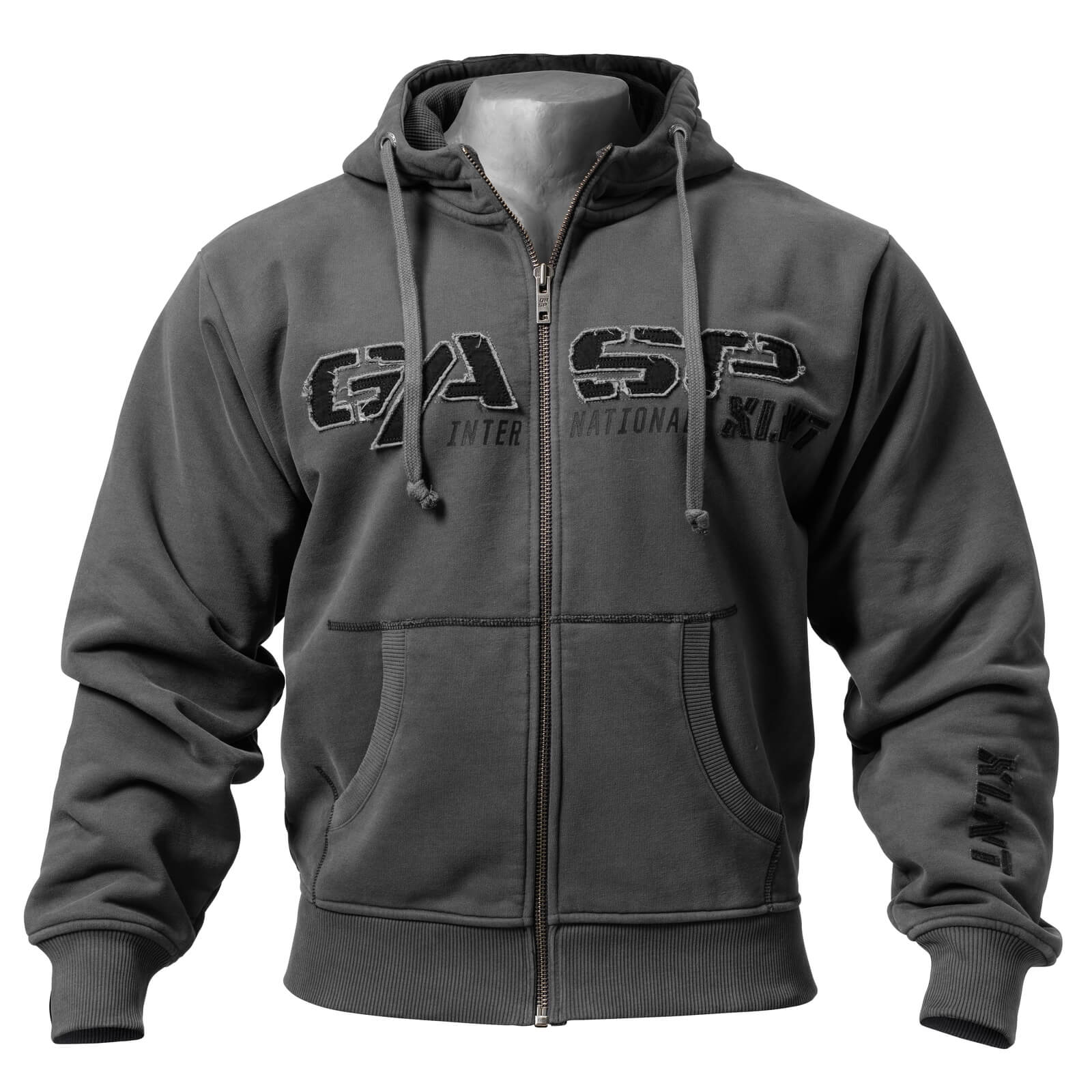 1,2 LBS Hoodie, grey, GASP