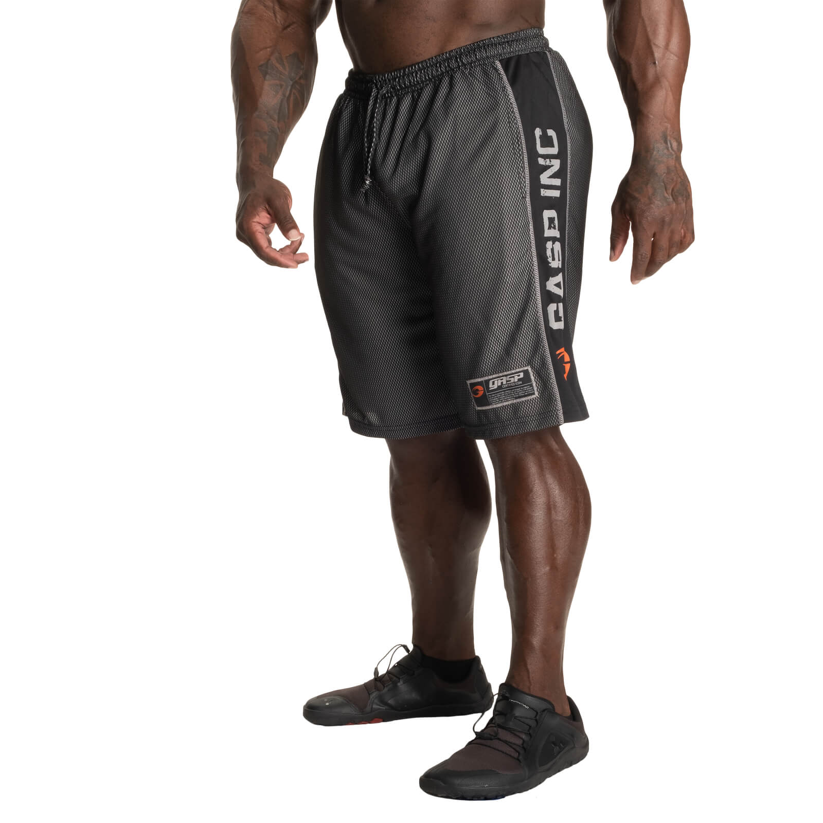 Kolla in NO1 Mesh Shorts, black, GASP hos SportGymButiken.se