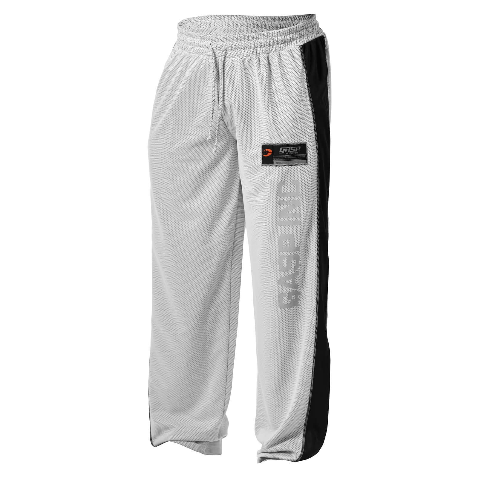 Kolla in No1 Mesh Pant, white/black, GASP hos SportGymButiken.se