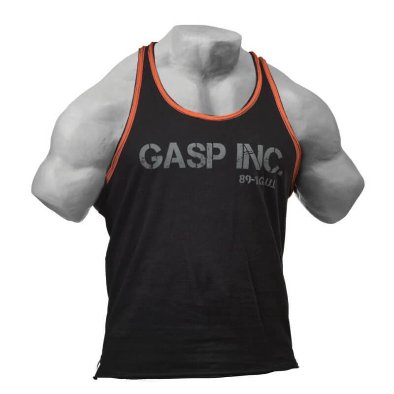 Kolla in Division Jersey Tank, black/flame, GASP hos SportGymButiken.se