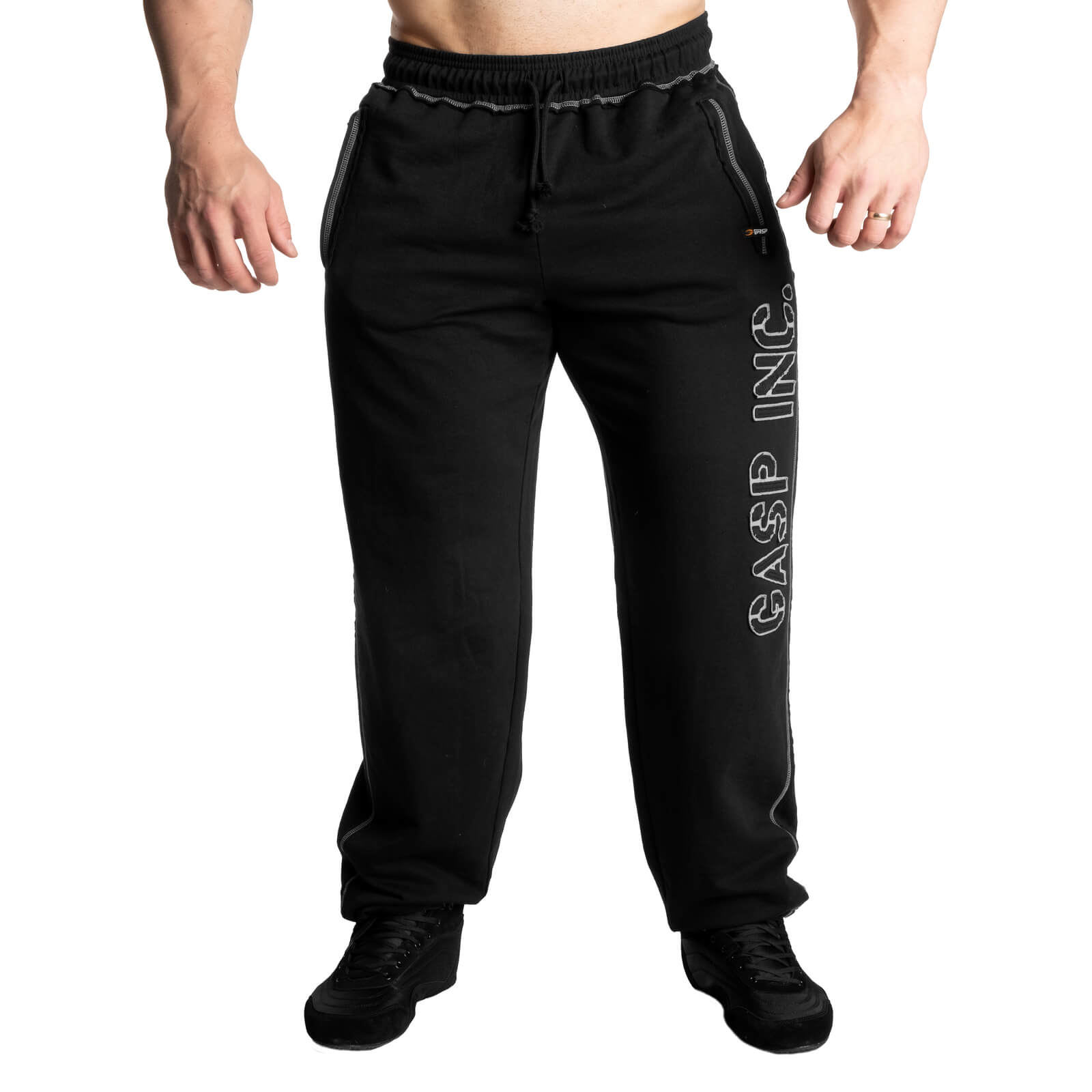 Kolla in Division Sweatpant, black, GASP hos SportGymButiken.se