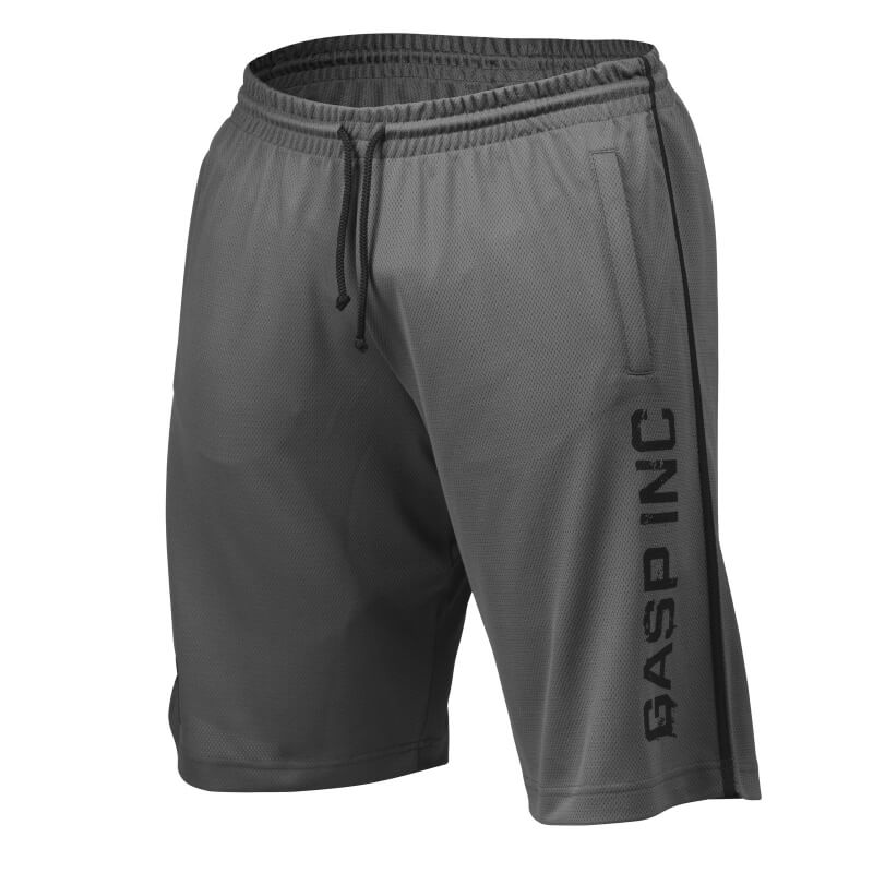 Kolla in No. 89 Mesh Short, grey, GASP hos SportGymButiken.se