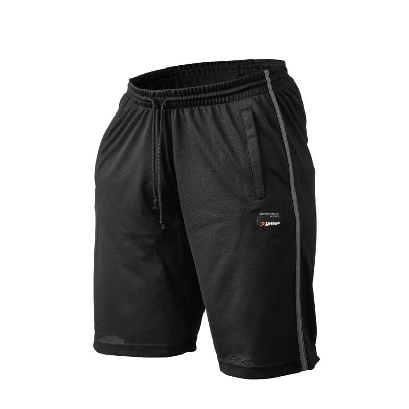 Kolla in GASP Mesh Shorts, black, GASP hos SportGymButiken.se