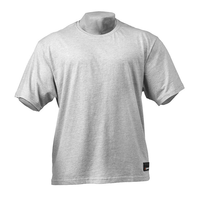 Kolla in GASP Big Tee, grey melange, GASP hos SportGymButiken.se