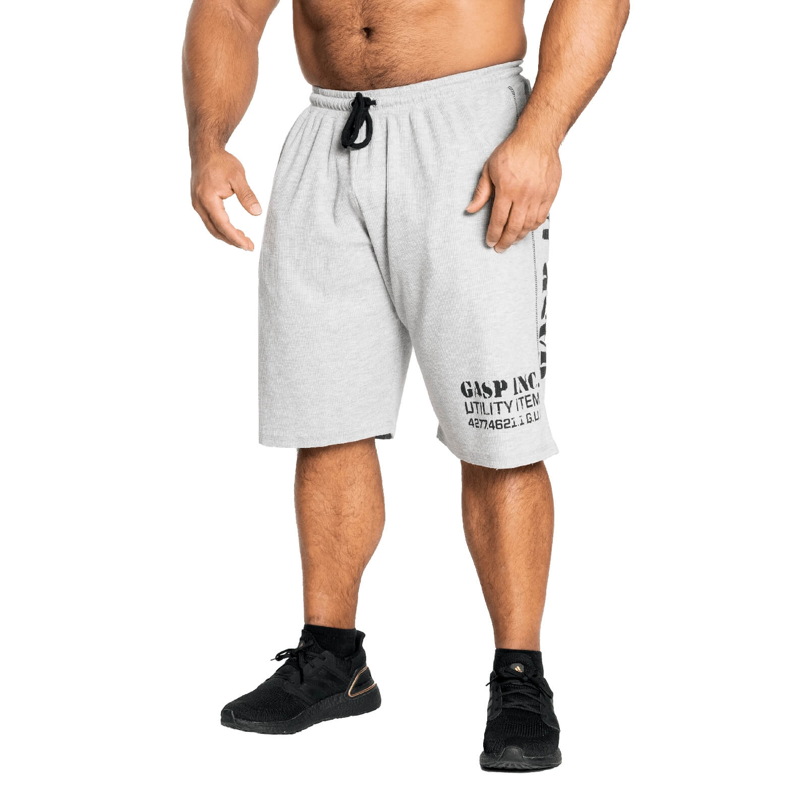 Kolla in Thermal Shorts, grey melange, GASP hos SportGymButiken.se