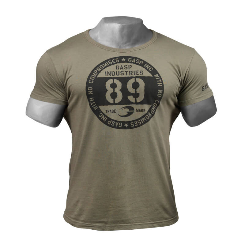 Kolla in Division Jersey Tee, wash green, GASP hos SportGymButiken.se