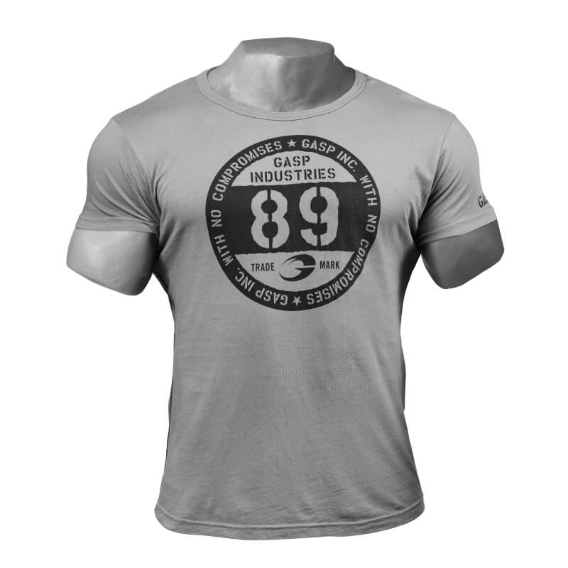 Kolla in Division Jersey Tee, wash grey, GASP hos SportGymButiken.se