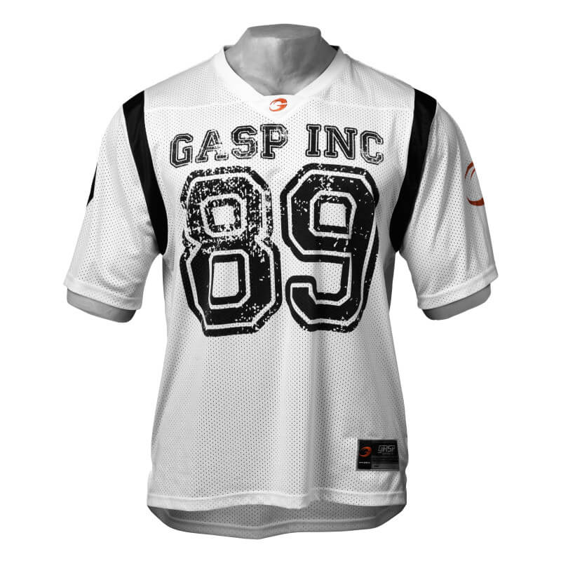 GASP Football Jersey, white, GASP