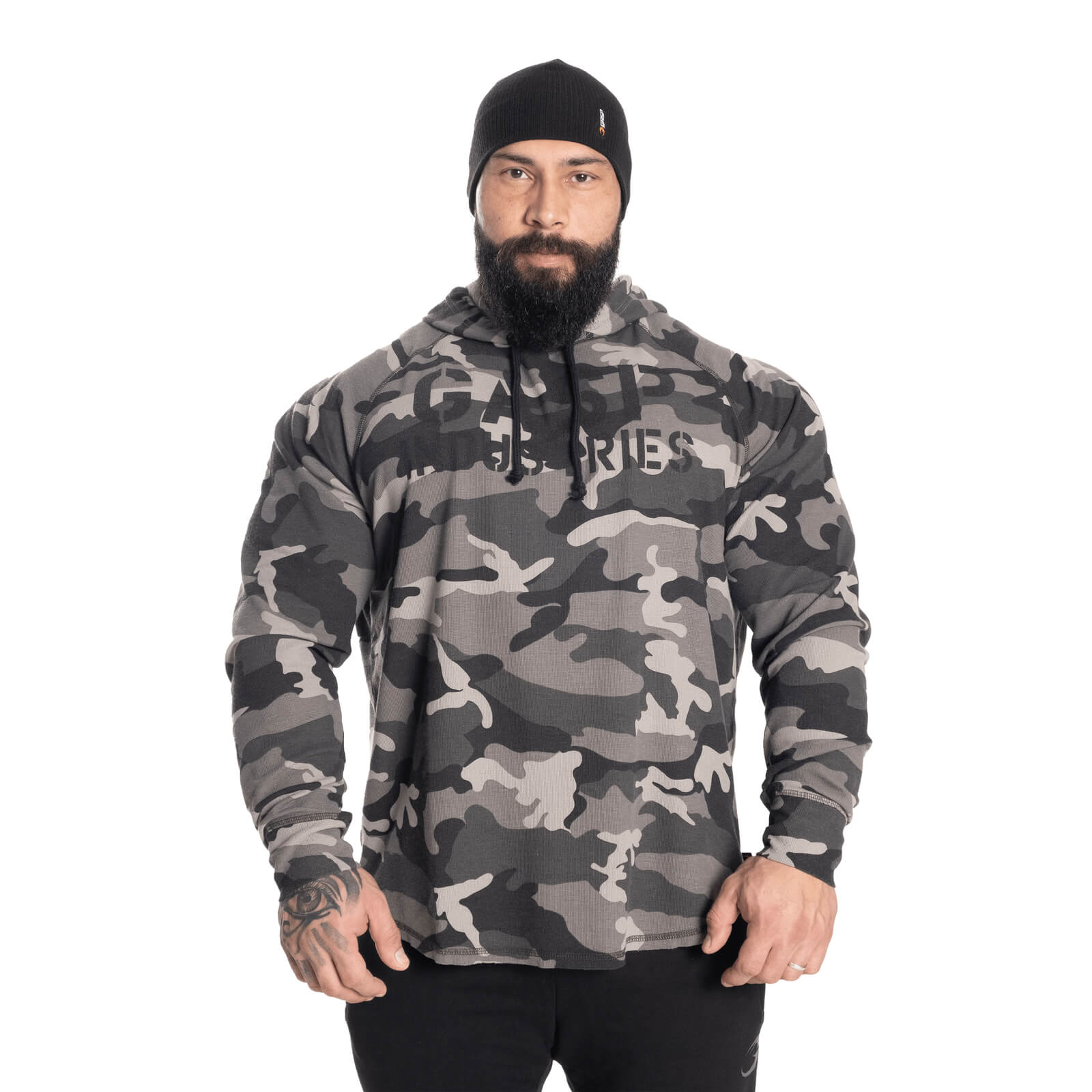 Kolla in L/S Thermal Hoodie, tactical camo, GASP hos SportGymButiken.se