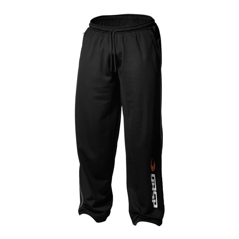 Kolla in Basic Mesh Pants, black, GASP hos SportGymButiken.se