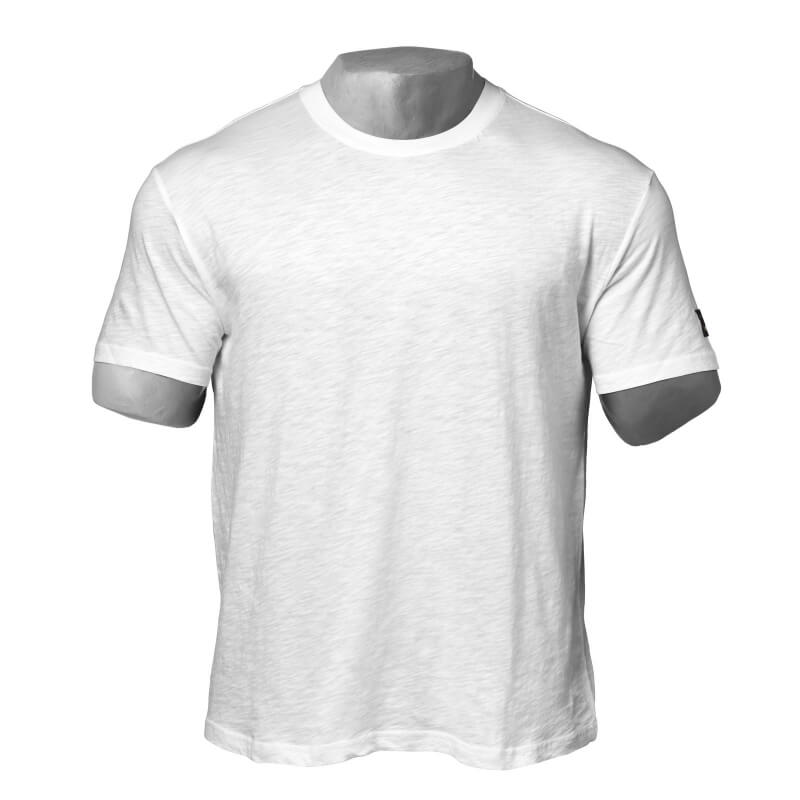 Kolla in Loose Tee, white, GASP hos SportGymButiken.se