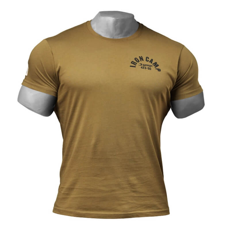 Kolla in Throwback Tee, military olive, GASP hos SportGymButiken.se