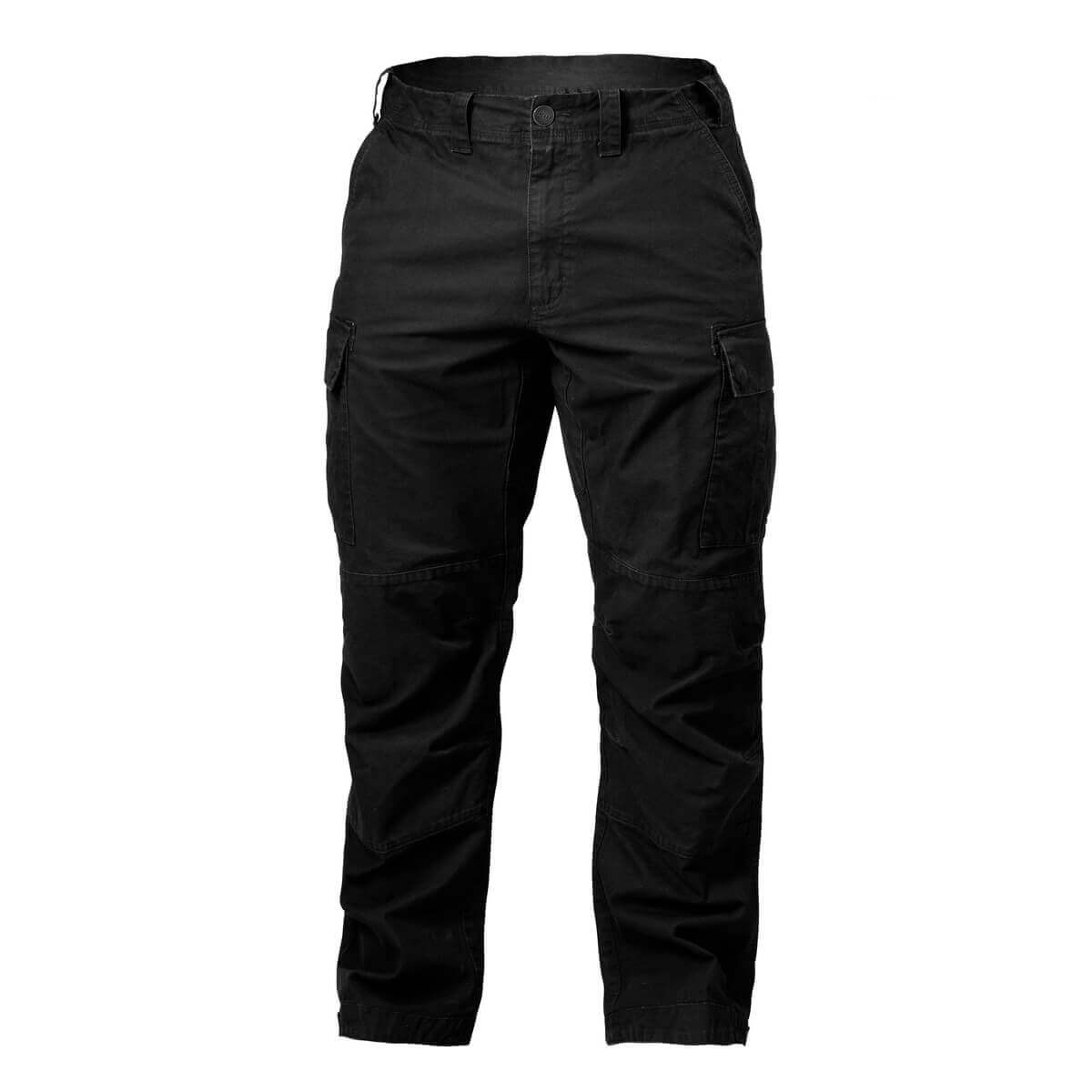 Kolla in Rough Cargo Pant, wash black, GASP hos SportGymButiken.se