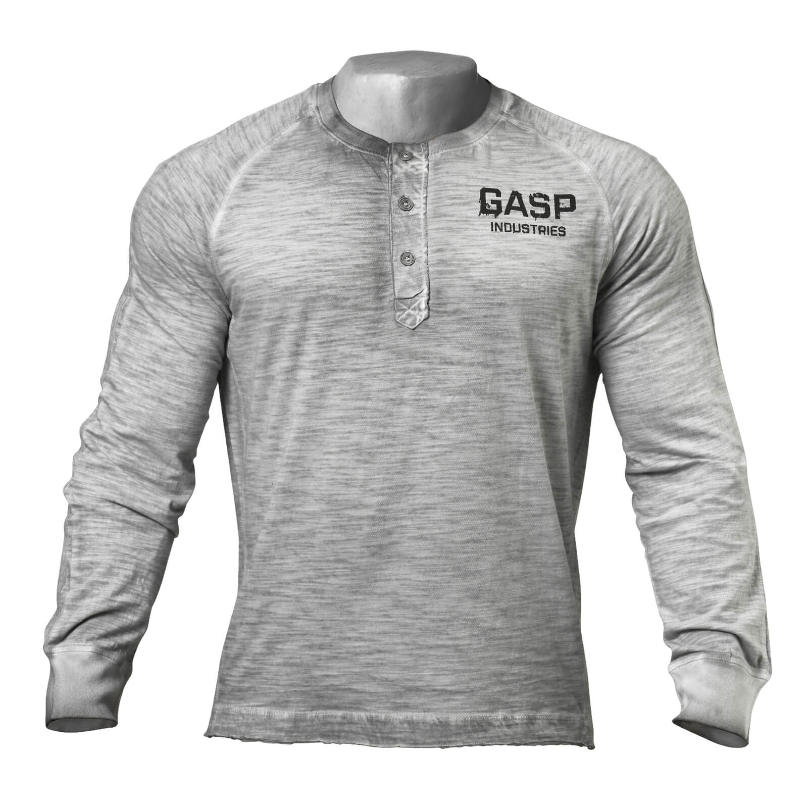 The 27th Long Sleeve, light grey, GASP