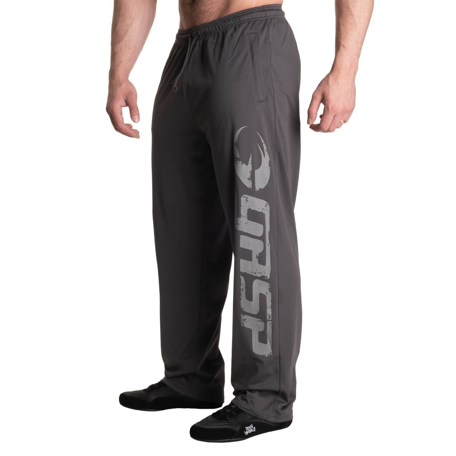 Kolla in Original Mesh Pants, grey, GASP hos SportGymButiken.se