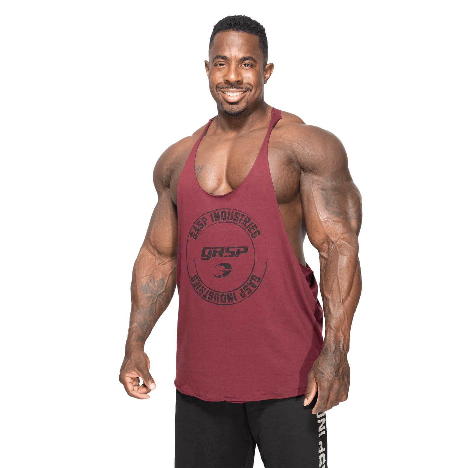 GASP Stringer, maroon, GASP