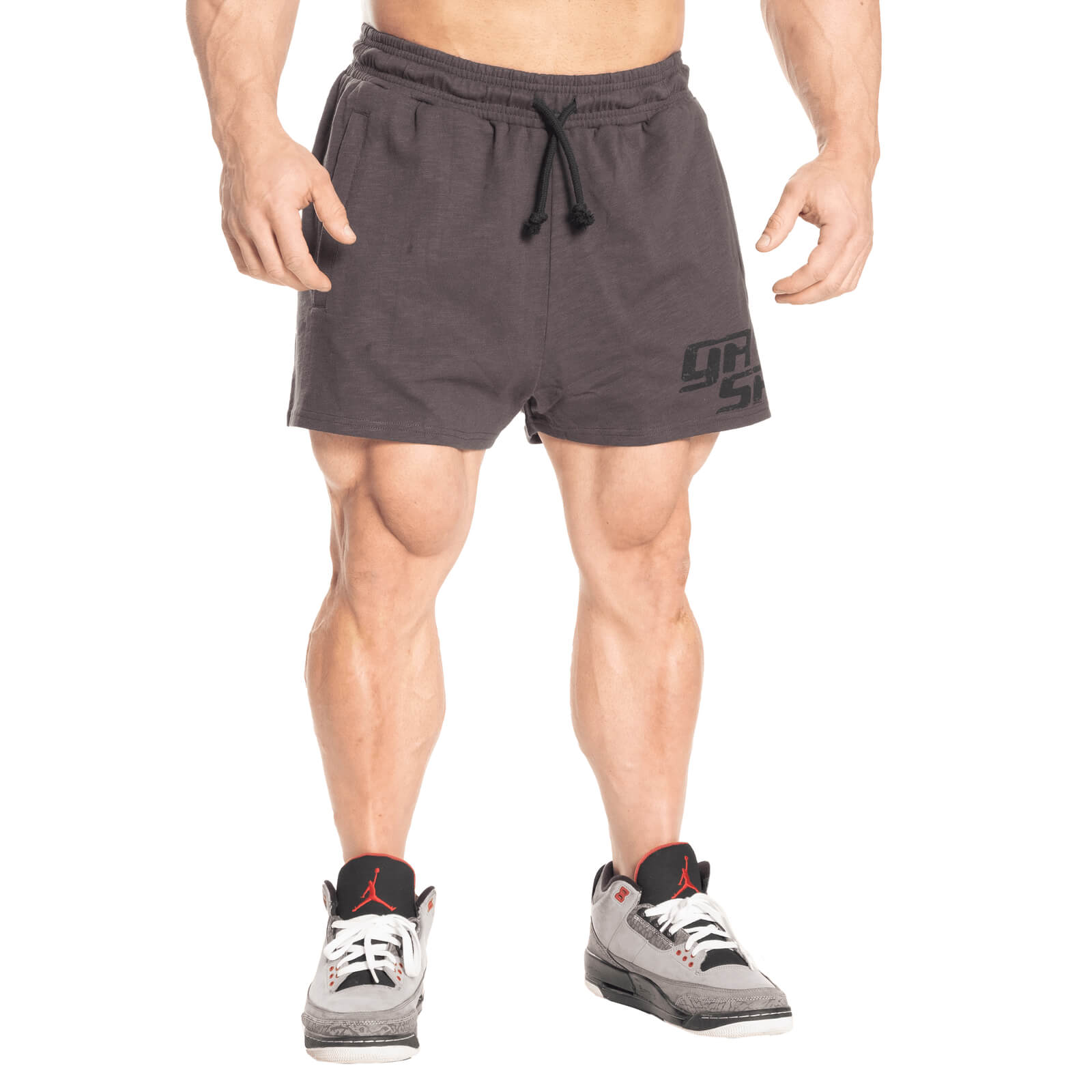 Kolla in Pro GASP Shorts, grey, GASP hos SportGymButiken.se