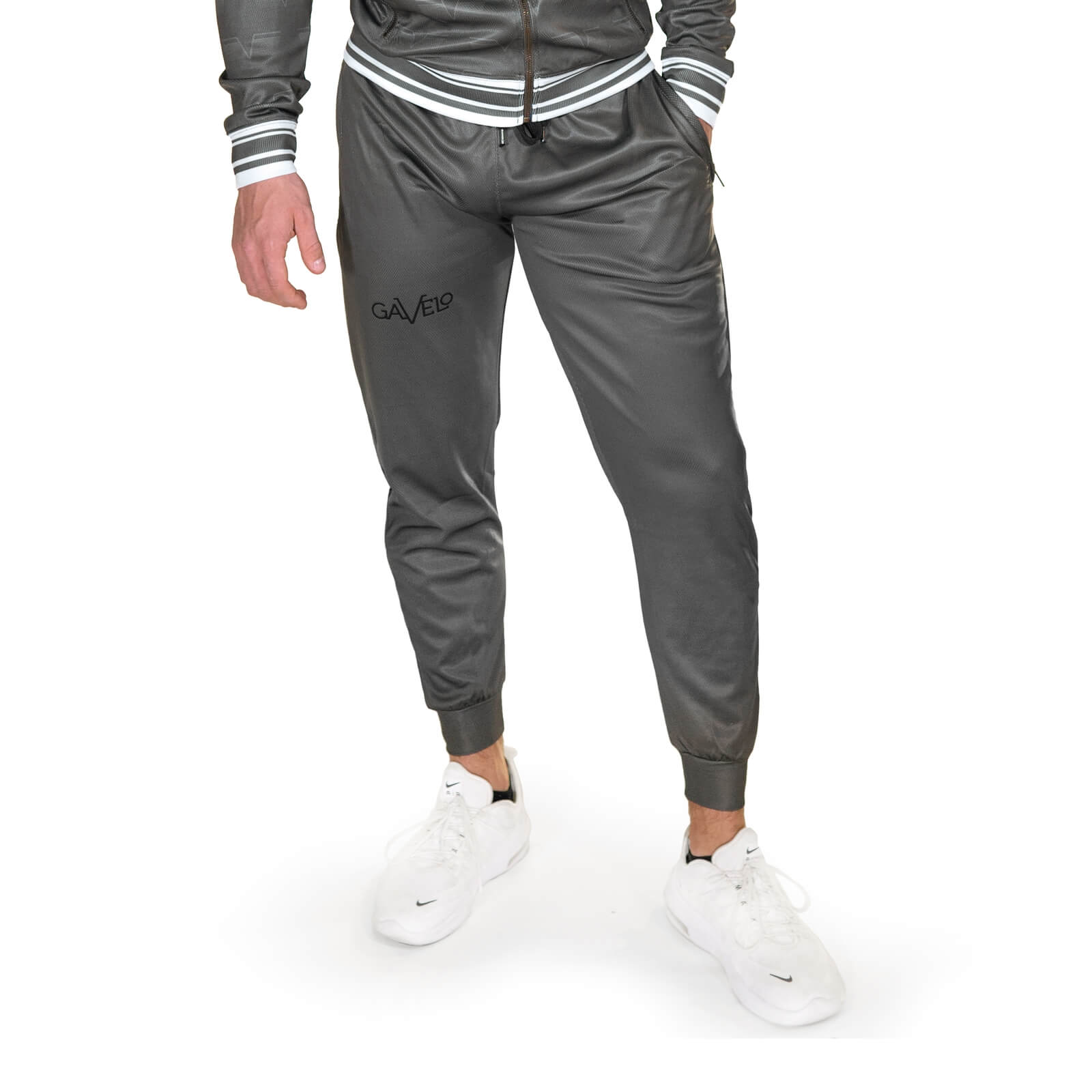 Kolla in Track Pants, carbon grey, Gavelo hos SportGymButiken.se