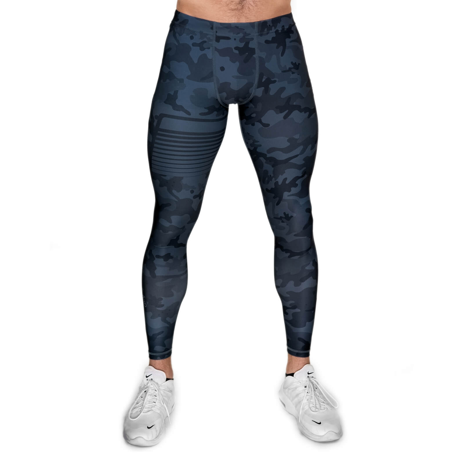 Kolla in Sniper Compression Tights, camo blue, Gavelo hos SportGymButiken.se